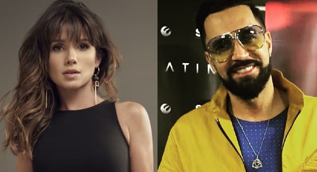 Paula Fernandes e Latino estarão juntos e shallow now no É de Casa (Foto: Reprodução/ Globo) Paula Fernandes e Latino estarão juntos e shallow now no É de Casa (Foto: Reprodução/ Globo)