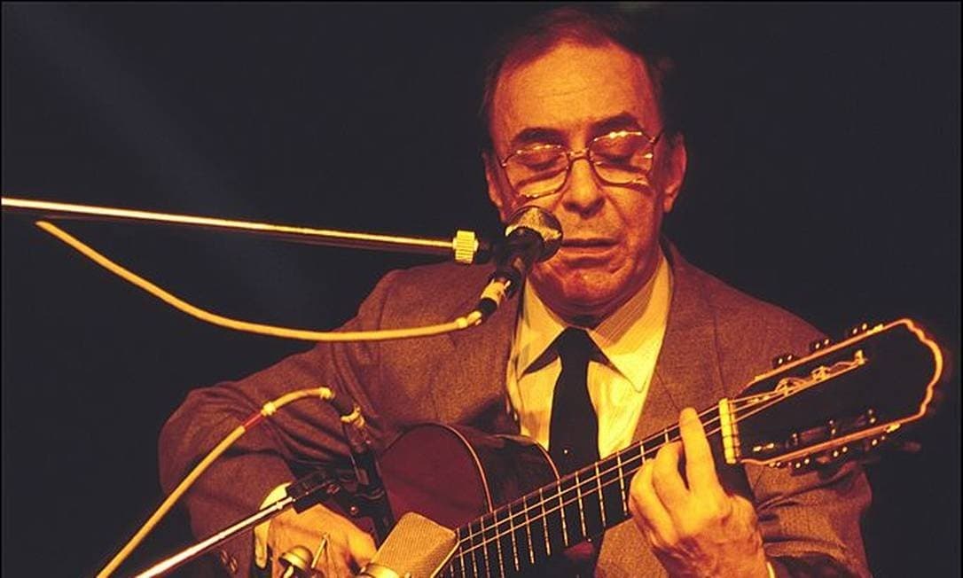O famoso cantor João Gilberto aos 88 anos no Rio de Janeiro (Foto: Reprodução)