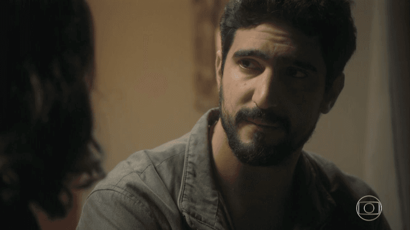 Renato Góes (Jamil) em cena de Órfãos da Terra, que teve ótima audiência (Foto: Reprodução/Globo) Renato Góes (Jamil) em cena de Órfãos da Terra, que teve ótima audiência (Foto: Reprodução/Globo)