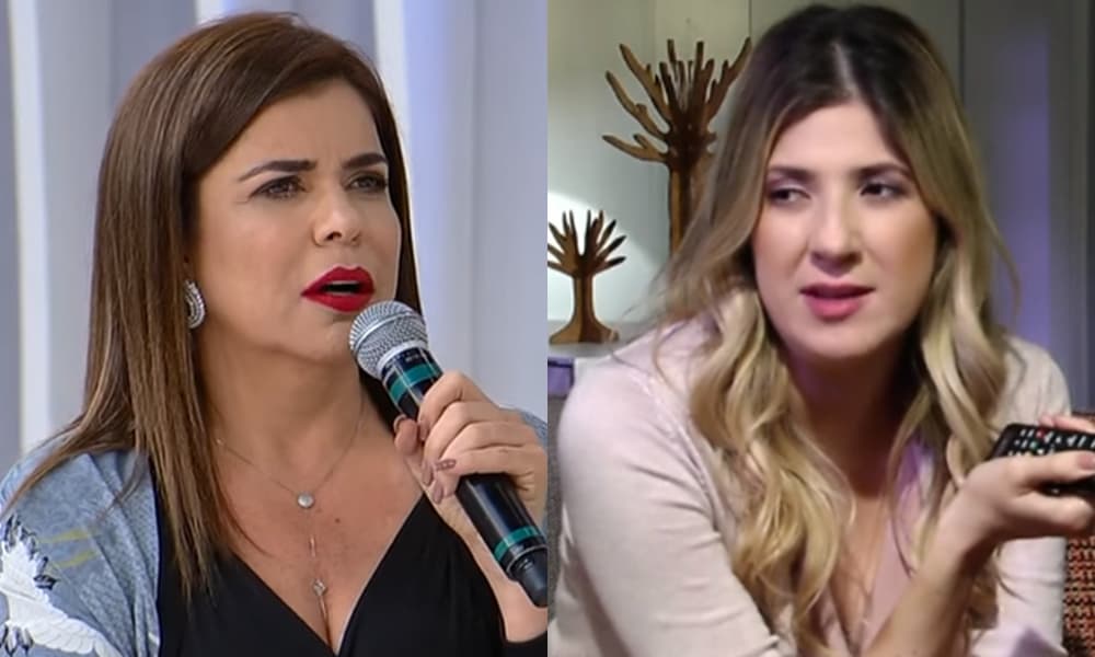 Mara Maravilha detona trabalho de Dani Calabresa ao vivo no SBT e dispara: "Não sou fã e não consegue me tirar uma risada"