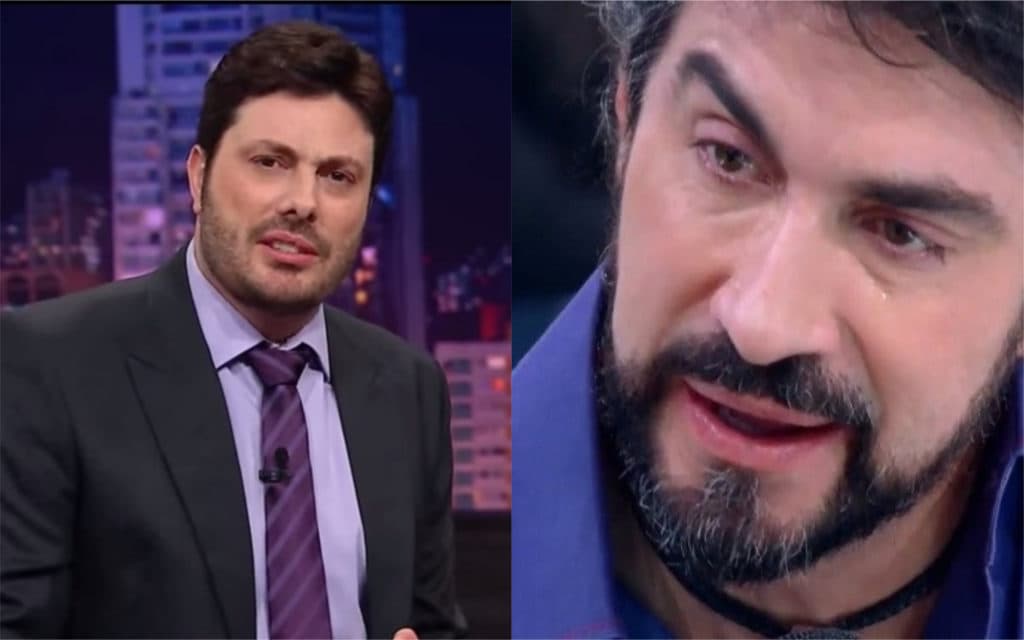 Danilo Gentili se manifesta sobre polêmica com Padre Fábio de Melo e dispara: "Chegou wi-fi no inferno"