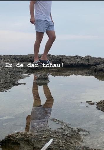 Evaristo Costa se despediu da praia após sair da TV Globo (Foto: Reprodução/Instagram) Evaristo Costa se despediu da praia após sair da TV Globo (Foto: Reprodução/Instagram)