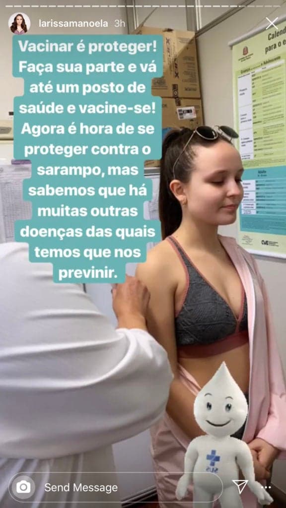 Larissa Manoela (Reprodução/Instagram) Larissa Manoela (Reprodução/Instagram)
