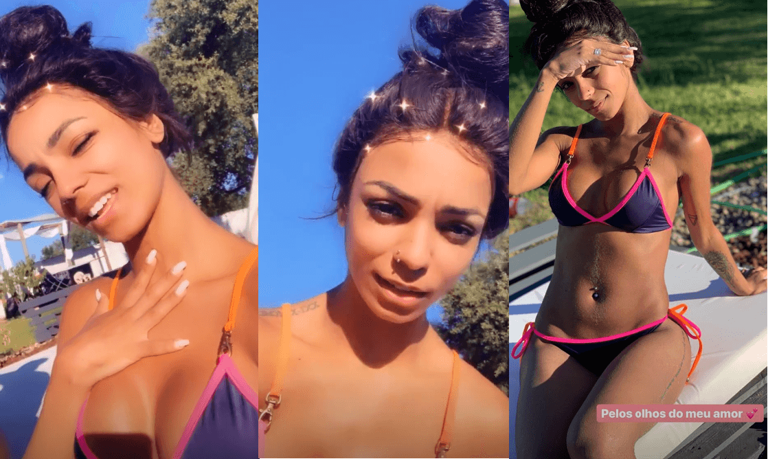 Brunna Gonçalves surgiu morena nas redes sociais (Foto: Reprodução/ Instagram) Brunna Gonçalves surgiu morena nas redes sociais (Foto: Reprodução/ Instagram)