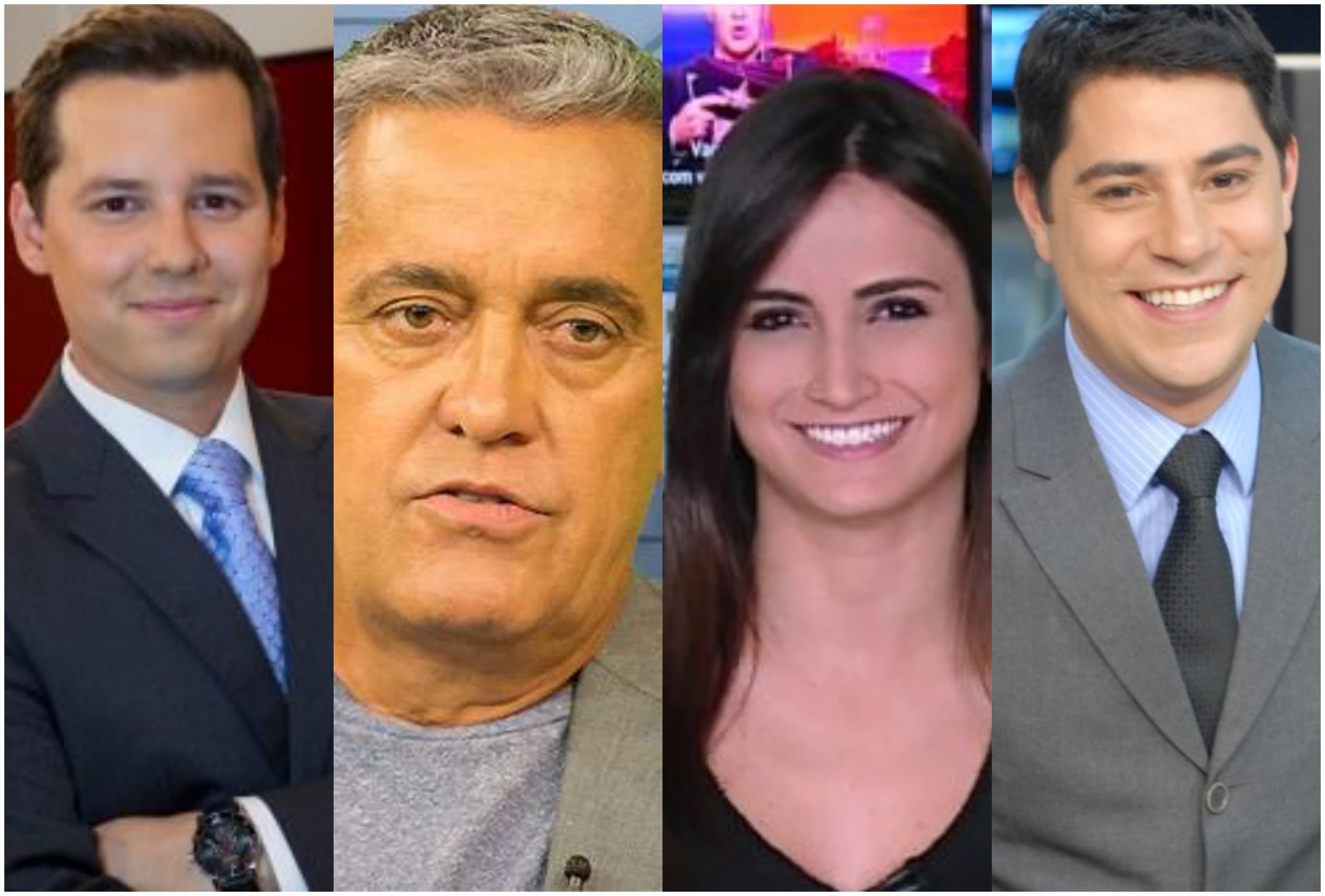 Donny, Mauro, Mari e Evaristo. Foto: Reprodução/Montagem TV FOCO globo Donny, Mauro, Mari e Evaristo. Foto: Reprodução/Montagem TV FOCO globo