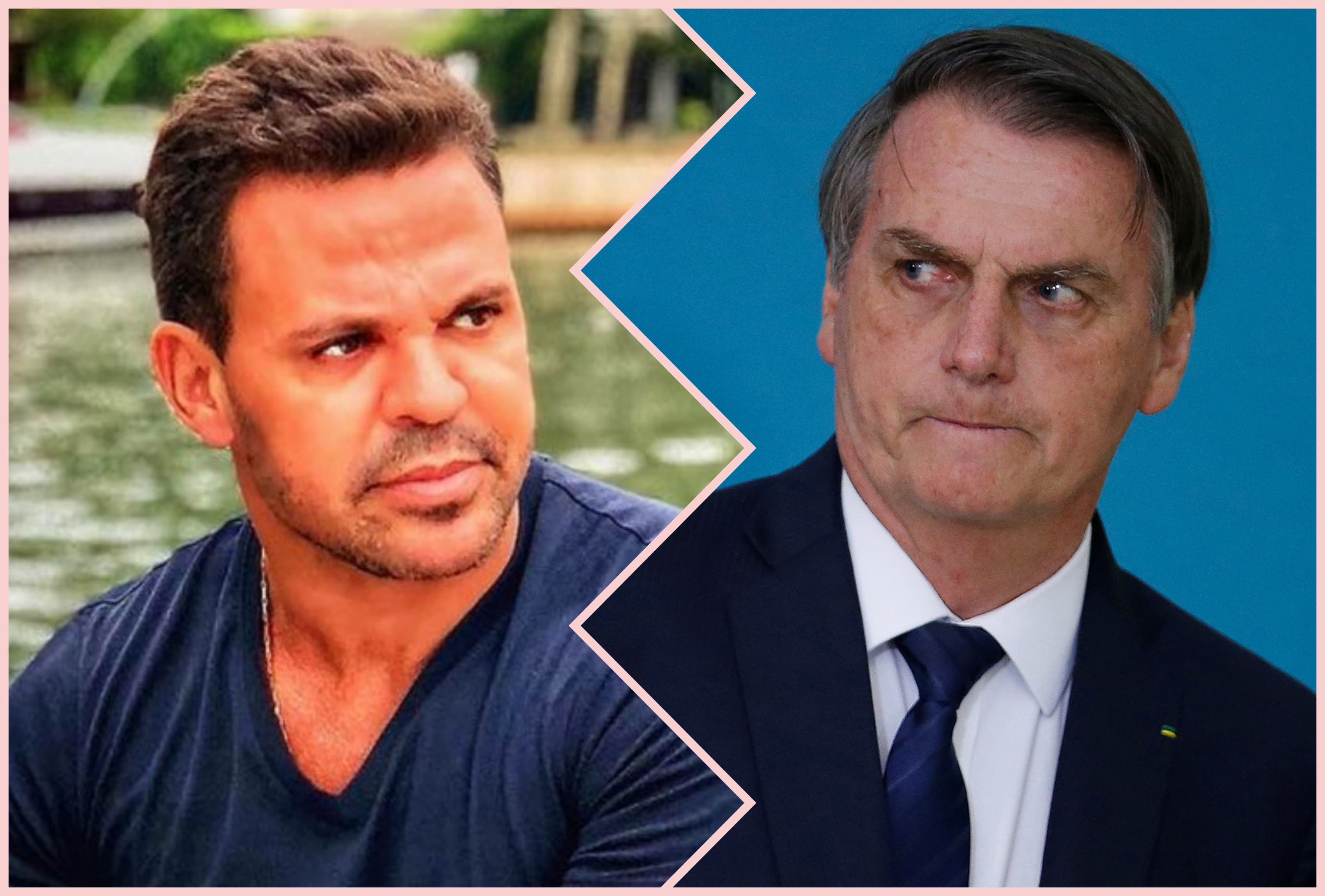 Eduardo Costa declarou apoio ao presidente Eduardo Bolsonaro. Foto: Reprodução/TVFOCO Eduardo Costa declarou apoio ao presidente Eduardo Bolsonaro. Foto: Reprodução/TVFOCO