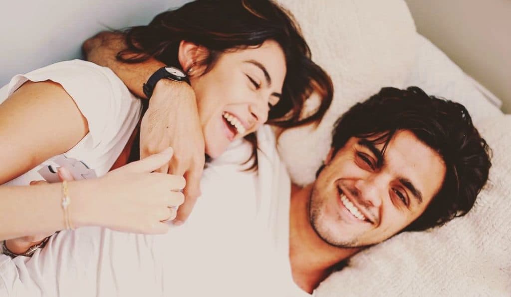 Felipe Simas e Mariana Uhlmann Felipe Simas e Mariana Uhlmann