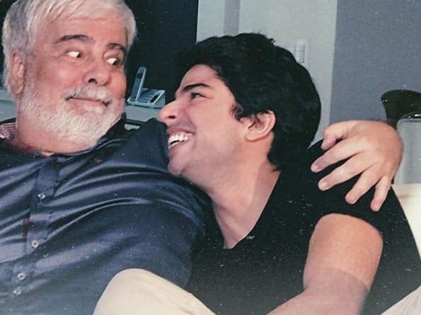 Diego Montez com o pai, Wagner Moura (Foto: Reprodução) Diego Montez com o pai, Wagner Moura (Foto: Reprodução)