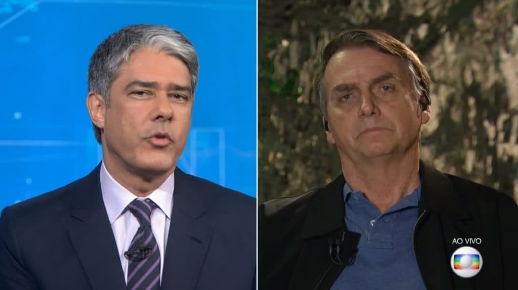 Bolsonaro usa William Bonner para divulgar fake news e é detonado na internet