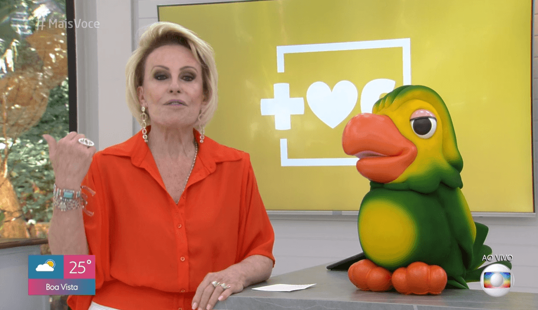 Apresentadora do Mais Você, da Globo, Ana Maria Braga (Foto: Reprodução Globoplay) Apresentadora do Mais Você, da Globo, Ana Maria Braga (Foto: Reprodução Globoplay)