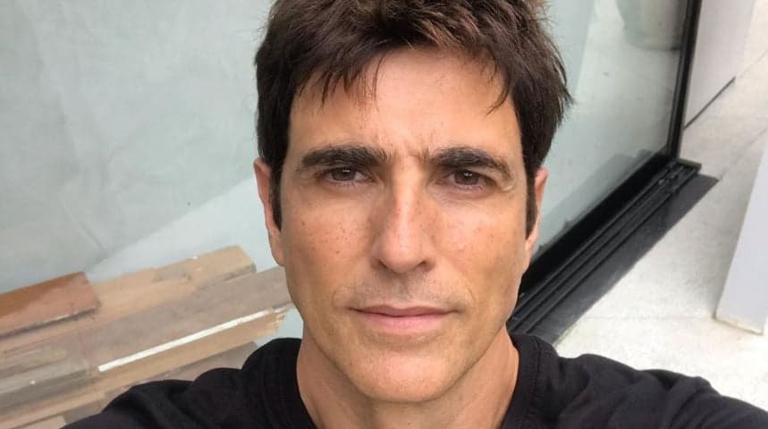 Reynaldo Gianecchini tem fotos com homem misterioso divulgadas