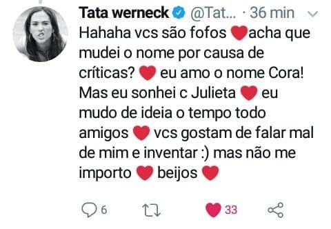 Tatá Werneck Tatá Werneck