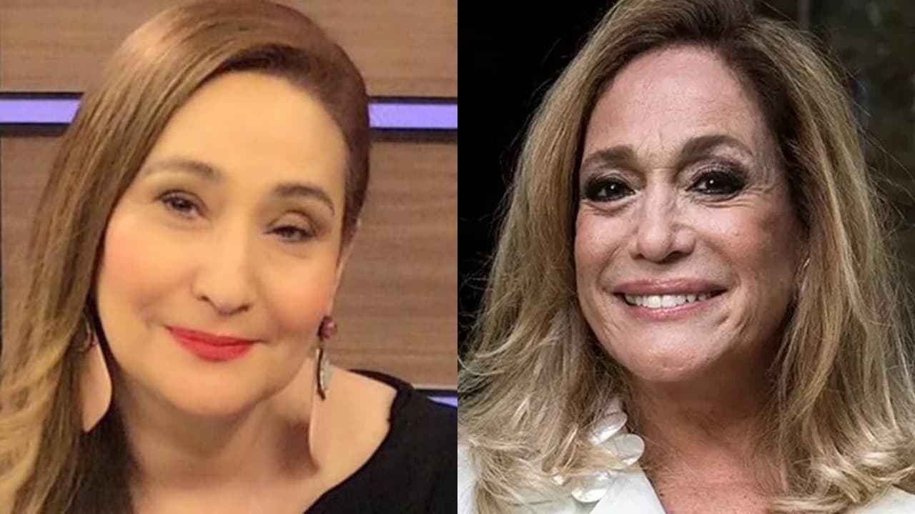 Sonia Abrão e Susana Vieira trocaram farpas durante o "A Tarde é Sua" (Foto: Reprodução/Montagem TV Foco) Sonia Abrão e Susana Vieira trocaram farpas durante o "A Tarde é Sua" (Foto: Reprodução/Montagem TV Foco)