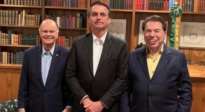 Silvio Santos cancela gravação de última hora e faz SBT exibir programa para Bolsonaro