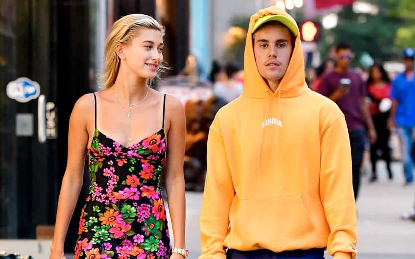 Justin Bieber e Hailey Baldwin são questionados sobre religiosidade (Foto: Reprodução)