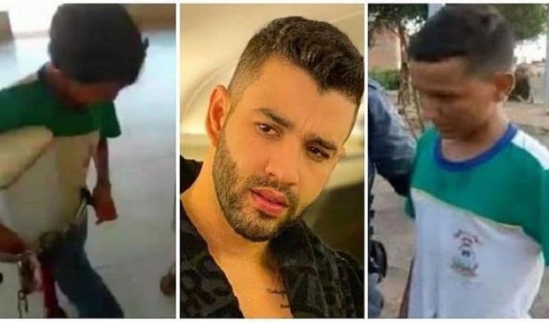 O sertanjo Gusttavo Lima se comoveu com um vídeo de um menino pobre (Foto: Montagem) O sertanjo Gusttavo Lima se comoveu com um vídeo de um menino pobre (Foto: Montagem)