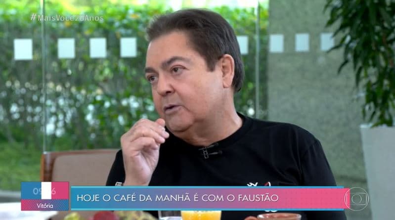 Faustão fala novamente sobre fim do Domingão e entrega contratação de apresentador mais novo