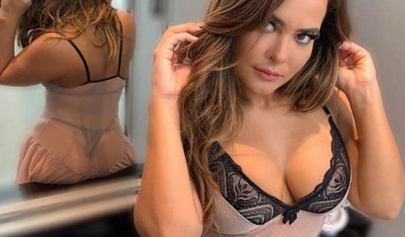 Geisy Arruda provoca, abaixa calcinha sem medo e escancara marquinha de bronzeamento