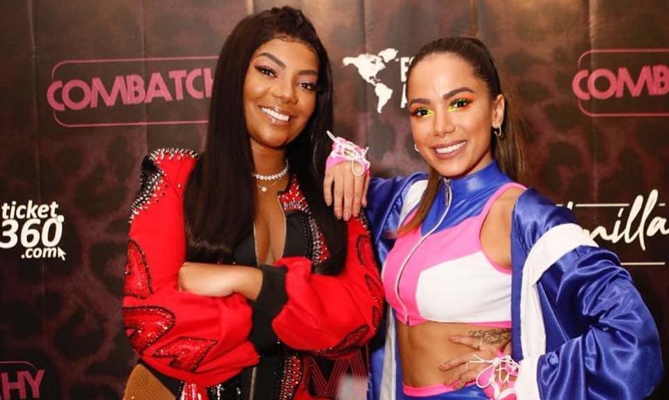 Ludmilla declara guerra a Anitta e garante não querer mais ver a cantora na sua frente