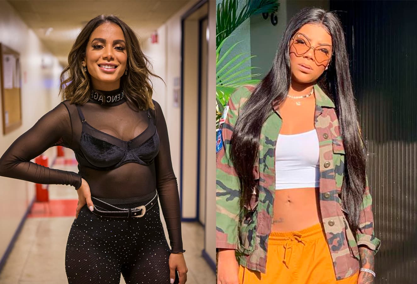 Ludmilla e Anitta no travam briga por conta de música (Foto: Reprodução) Ludmilla e Anitta no travam briga por conta de música (Foto: Reprodução)