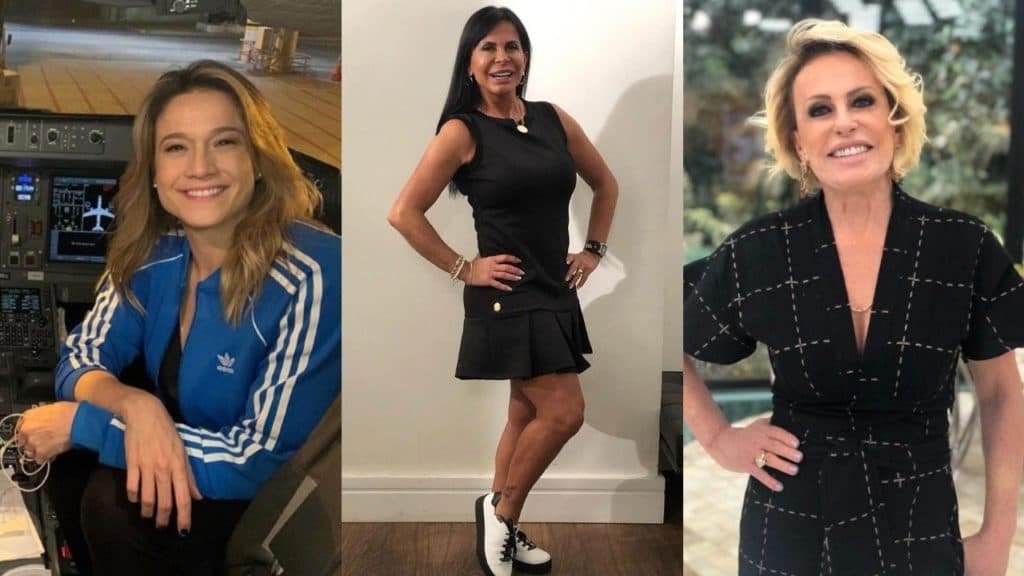 Fernanda Gentil joga futebol de salto, Ana Maria Braga usa joia poderosa e Gretchen aparece de camisola na Globo