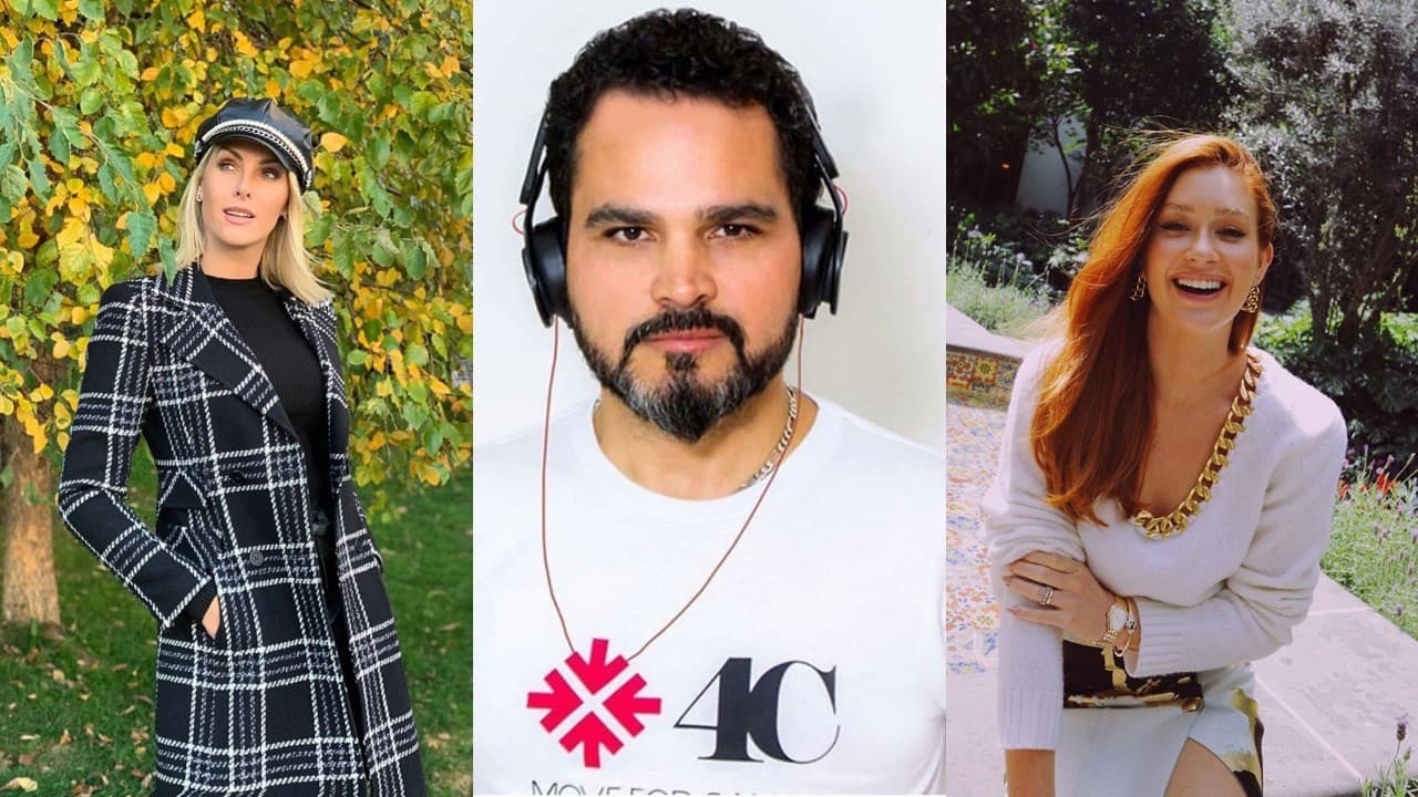 Ana Hickmann, Luciano Camargo e Marina Ruy Barbosa Ana Hickmann, Luciano Camargo e Marina Ruy Barbosa