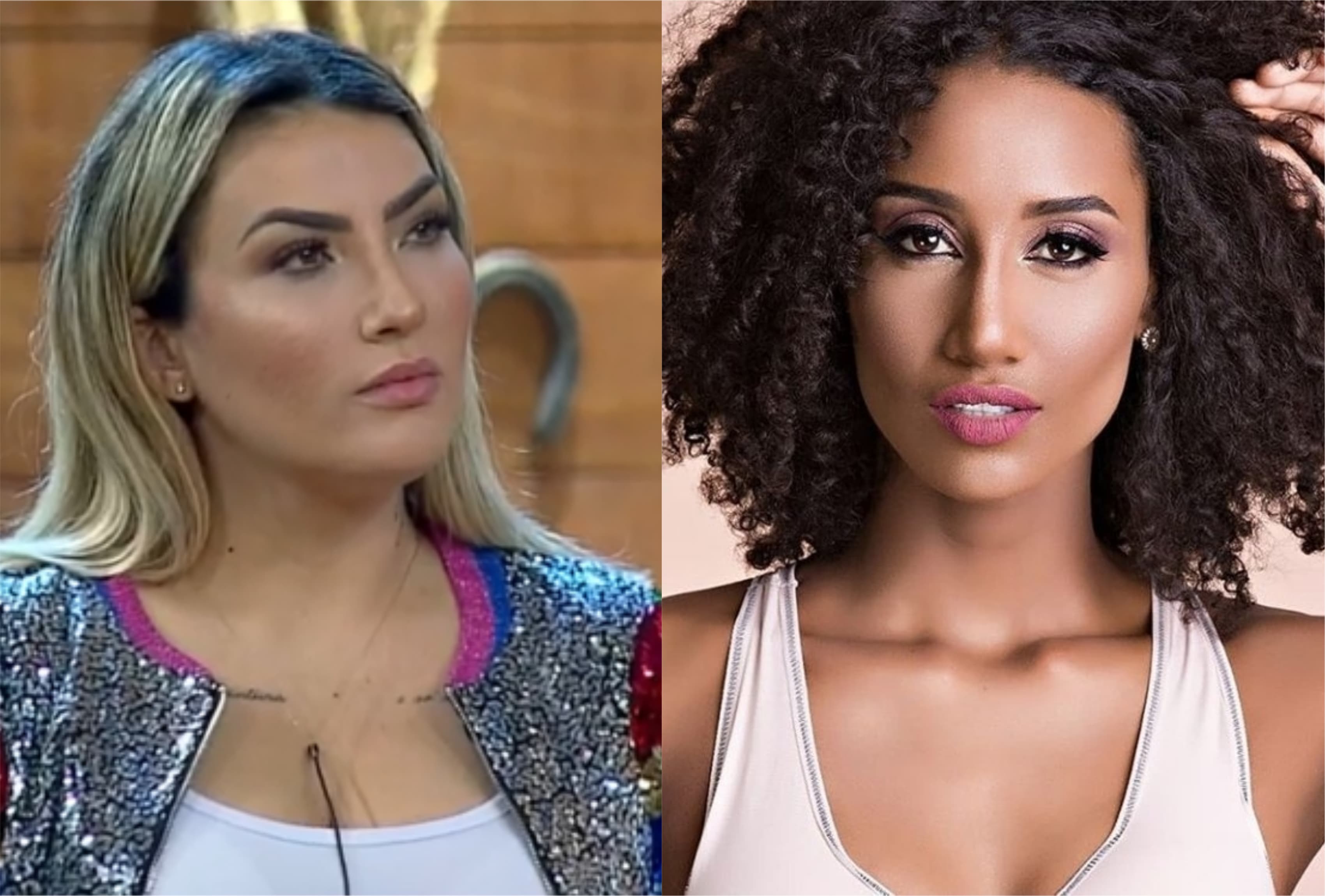 Thayse Teixeira fala mal de Sabrina de Paiva em A Fazenda 11 (Montagem: TV Foco) Thayse Teixeira fala mal de Sabrina de Paiva em A Fazenda 11 (Montagem: TV Foco)