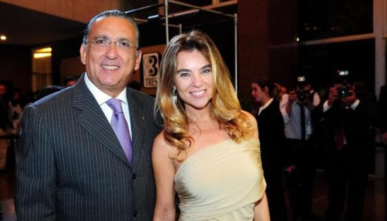 Desirée Soares esposa de Galvão Bueno diz estar tudo bem após comentárista passar mal e precisar ser operado às pressas do coração. Foto: Reprodução
