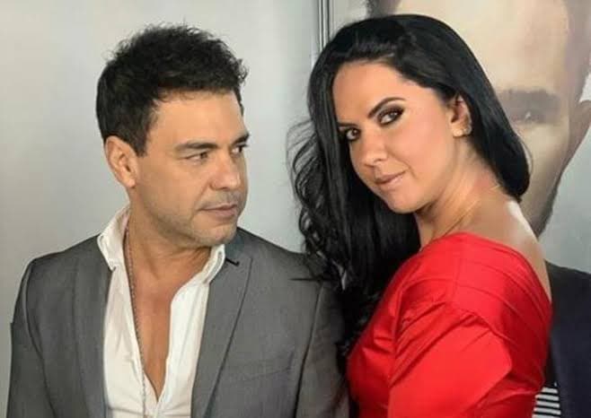 Graciele Lacerda, noiva de Zezé, surge de biquíni correndo na praia e deixa detalhe no corpo escapar
