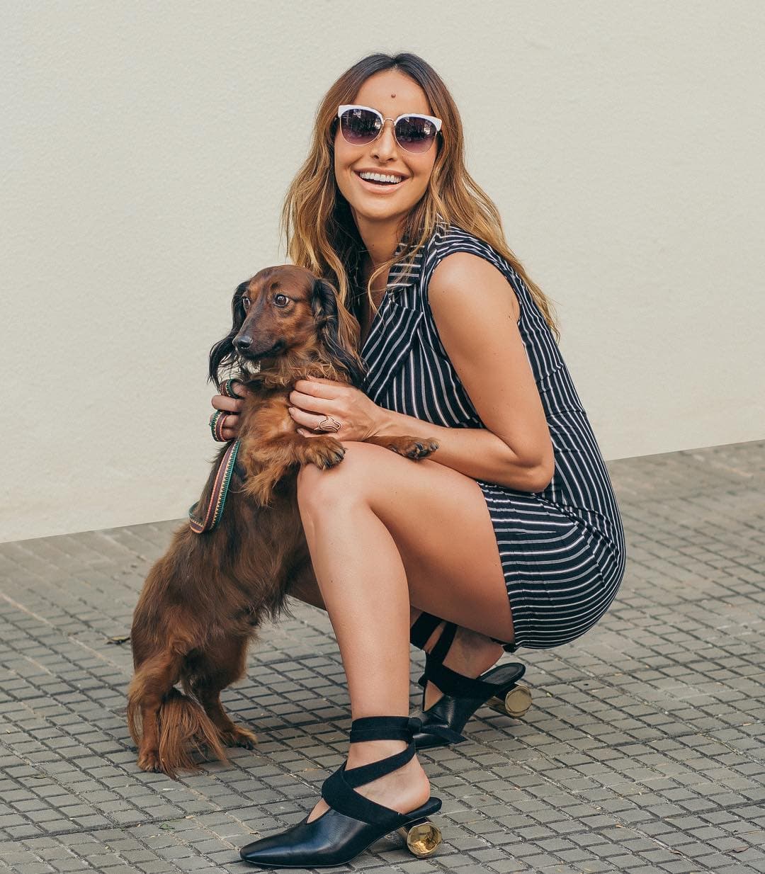 Sabrina Sato e Bernardo, seu cachorro. Foto: Reprodução Sabrina Sato e Bernardo, seu cachorro. Foto: Reprodução