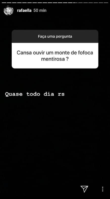 A vida de famosa não é fácil 