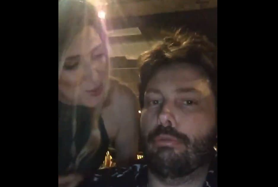 Danilo Gentili e Dani Calabresa são flagrados juntos