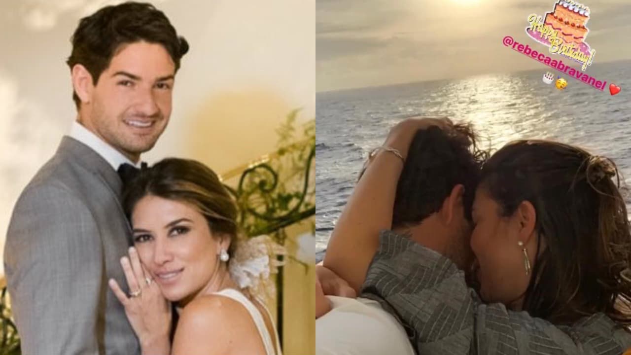 Rebeca Abravanel e Alexandre Pato (Foto: Reprodução/Instagram) Rebeca Abravanel e Alexandre Pato (Foto: Reprodução/Instagram)