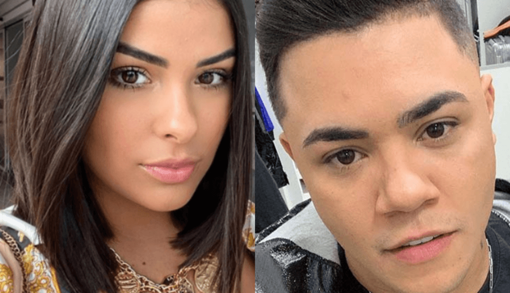Felipe Araújo e ex-bbb Munik Nunes, são flagrados juntos em noitada paulistana e romance secreto é apontado