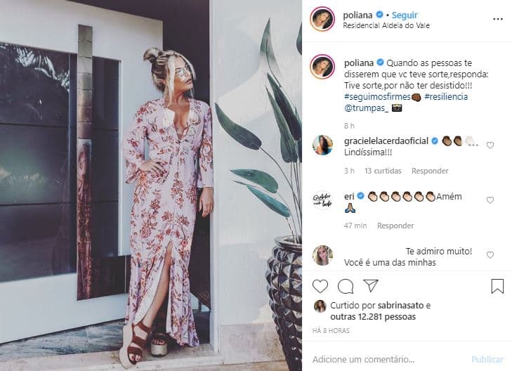 As esposas dos famosos sertanejos, Zezé Di Camargo e Leonardo, Graciele Lacerda surpreendeu ao elogiar Poliana Rocha nas redes sociais (Foto: reprodução/Instagram) As esposas dos famosos sertanejos, Zezé Di Camargo e Leonardo, Graciele Lacerda surpreendeu ao elogiar Poliana Rocha nas redes sociais (Foto: reprodução/Instagram)