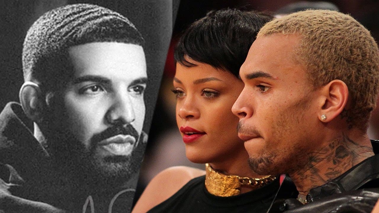 Rihanna foi centro de polêmica entre Drake e Chris Brown (Foto: Reprodução) Rihanna foi centro de polêmica entre Drake e Chris Brown (Foto: Reprodução)