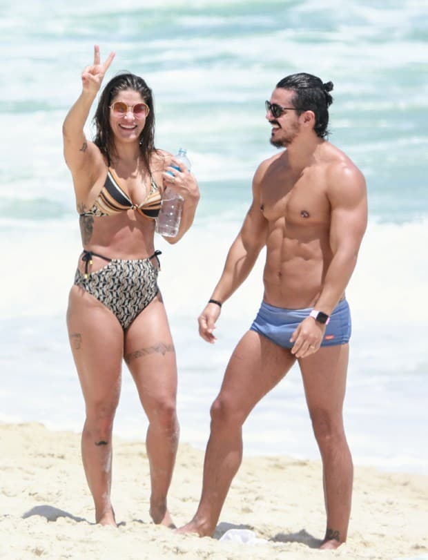 Priscila Fantin e Bruno Lopes (Foto: Dilson Silva/AgNews) Globo