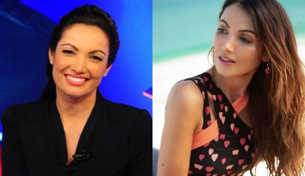 Patricia Poeta antes e depois (Foto: Montagem/TV Foco) Patricia Poeta antes e depois (Foto: Montagem/TV Foco)