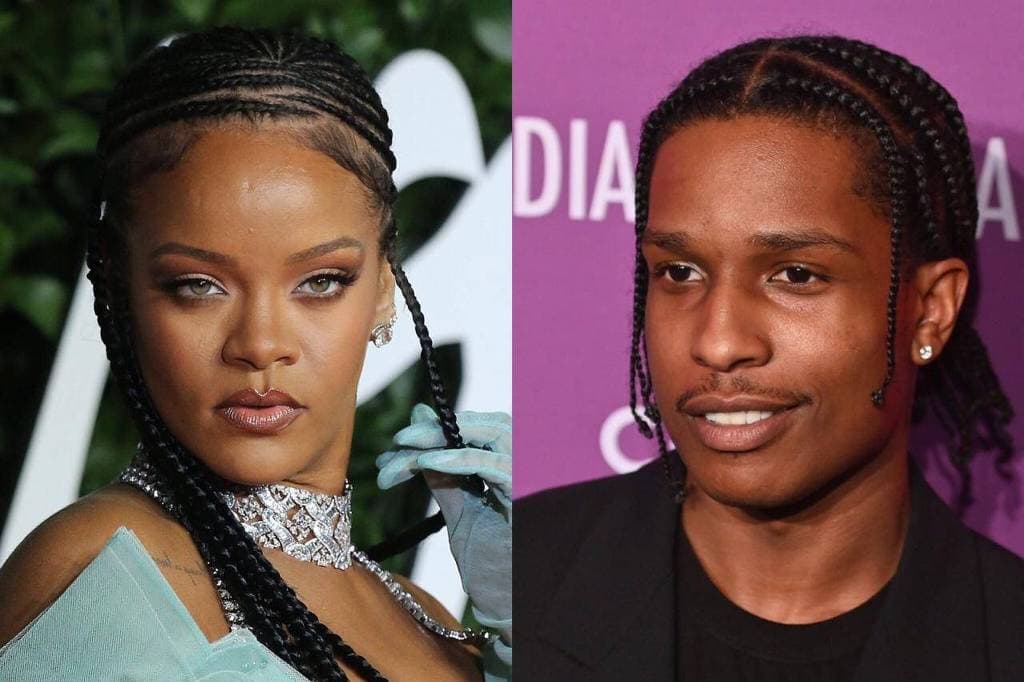 Rihanna pode está vivendo romance com A$AP Rocky (Foto: Reprodução)
