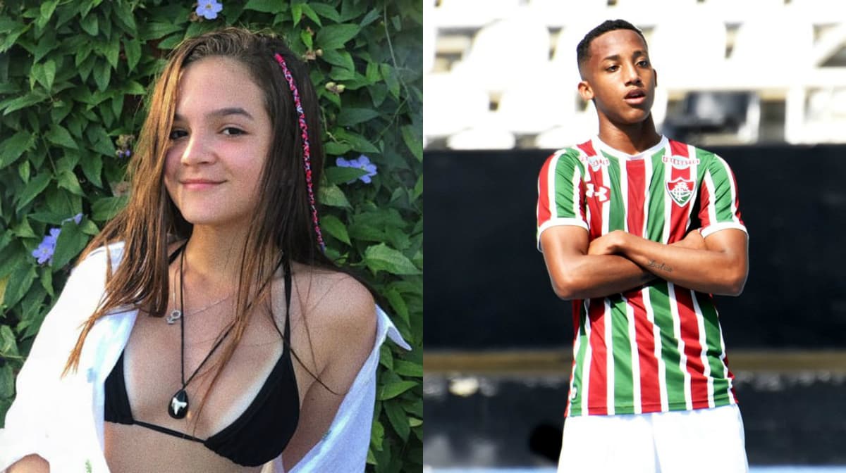 Mel Maia e João Pedro vivem um relacionamento à distância e ficaram separados por quase um mês (Foto: Reprodução/ Montagem)