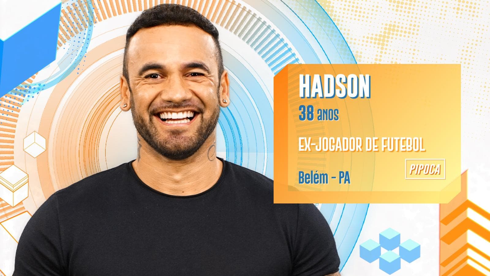 Hadson é o novo participante do BBB20 (Foto: Divulgação/ Globo) Hadson é o novo participante do BBB20 (Foto: Divulgação/ Globo)