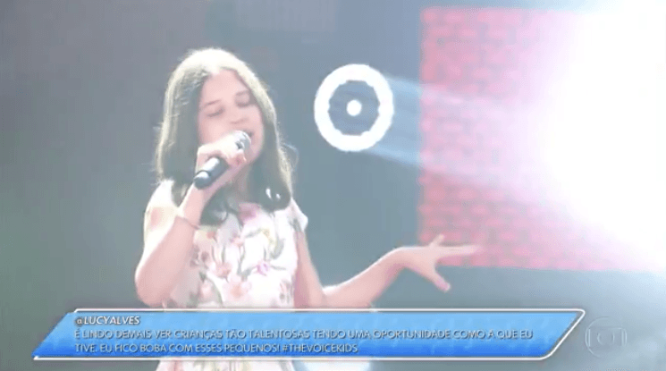 Internautas reclamaram do GC usado pela Globo na estreia do The Voice Kids 