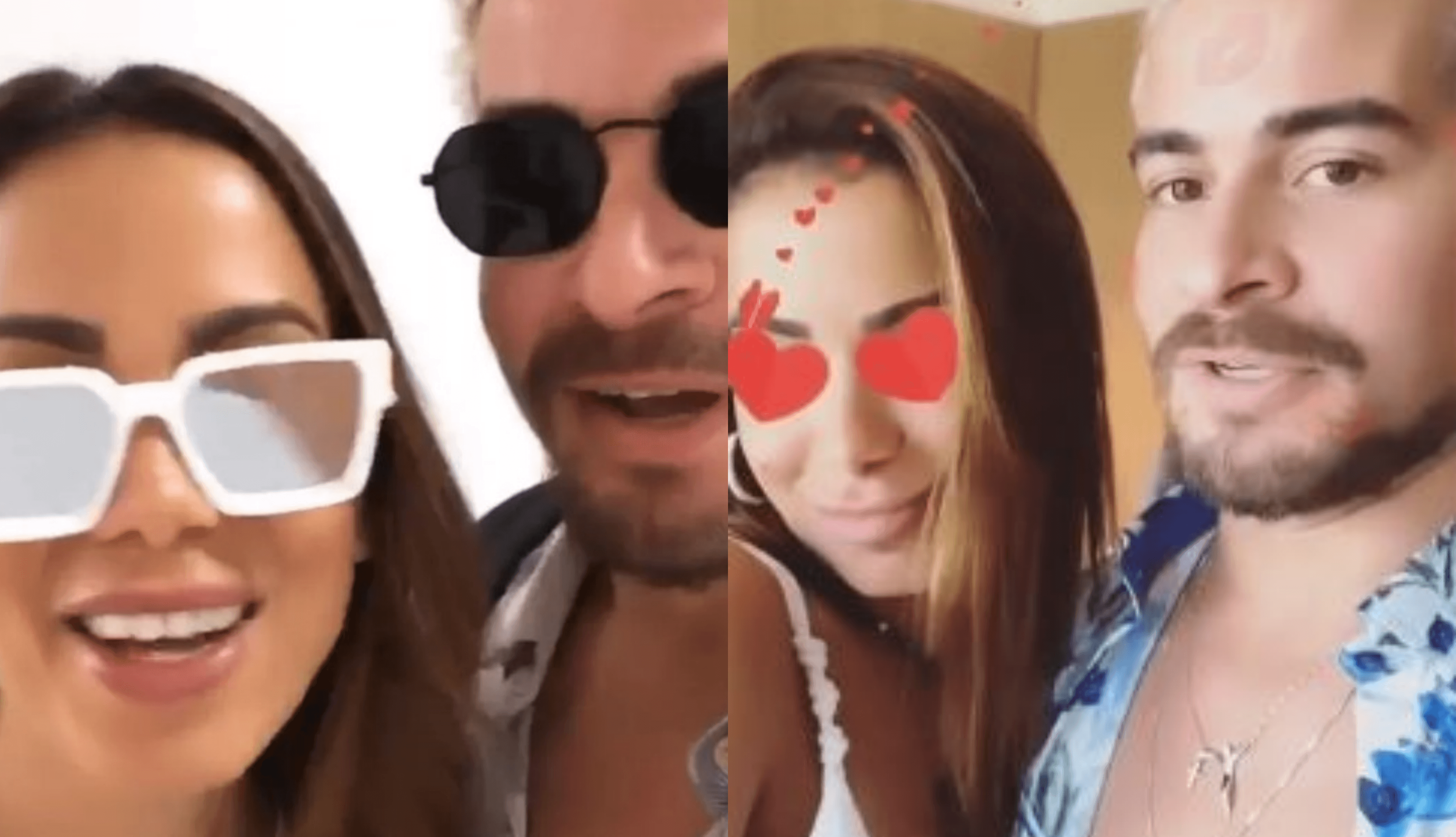 A famosa cantora carioca, Anitta falou sobre o beijo quente que deu no ator da Globo, Thiaguinho Martins em Amor de Mãe (Foto: Montagem TV Foco)