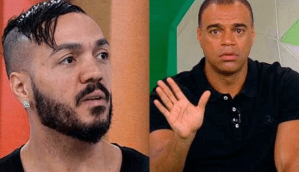 Após ter falência decretada, Belo é cobrado em rede nacional por Denilson que ataca cantor: "Tem que virar homem"