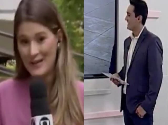 Como assim? Menina invade transmissão ao vivo da Globo, interrompe repórter e atitude de apresentador surpreende