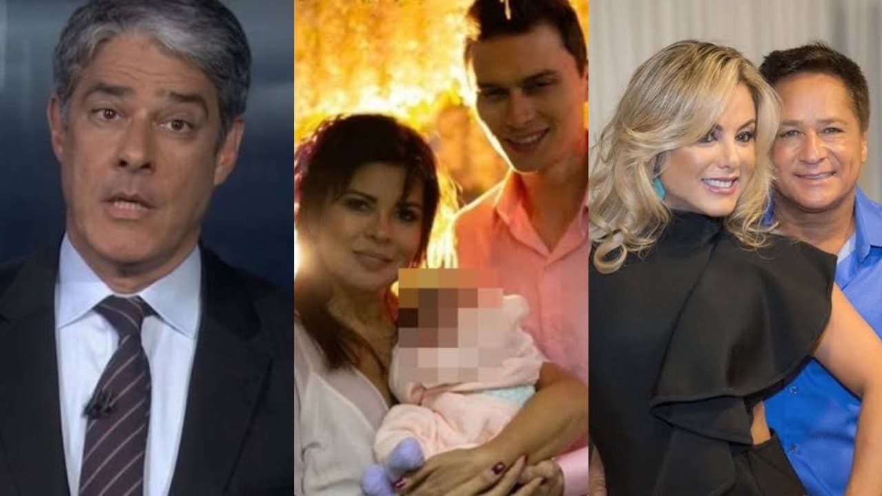 William Bonner, Mara Maravilha, Poliana Rocha e Leonardo (Foto: Reprodução/Instagram/Montagem TV Foco) William Bonner, Mara Maravilha, Poliana Rocha e Leonardo (Foto: Reprodução/Instagram/Montagem TV Foco)