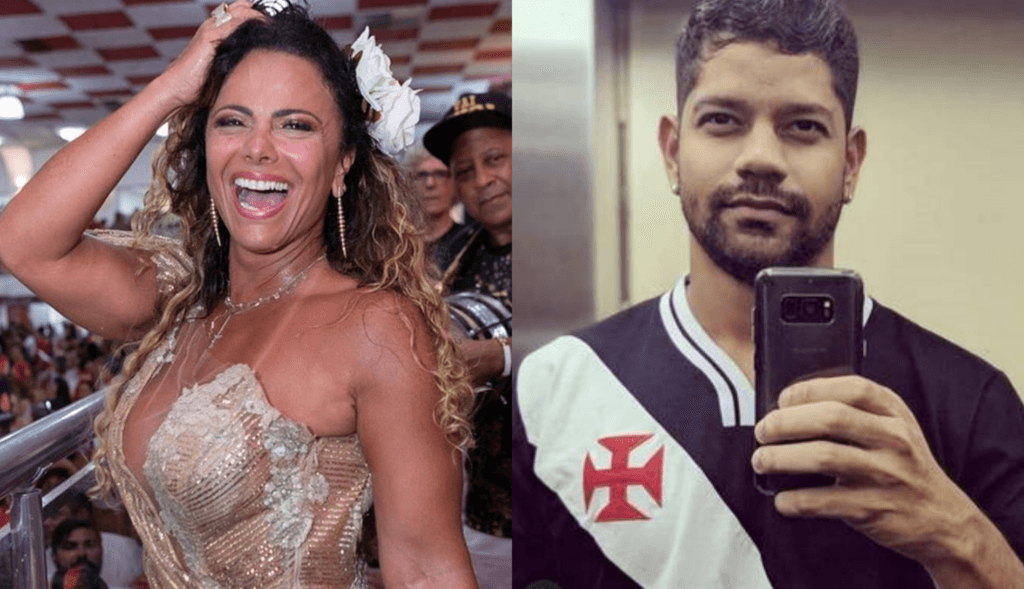 Após namorado não aguentar pressão e abandonar redes sociais, Viviane Araújo volta a expor relação: "Meu amor"
