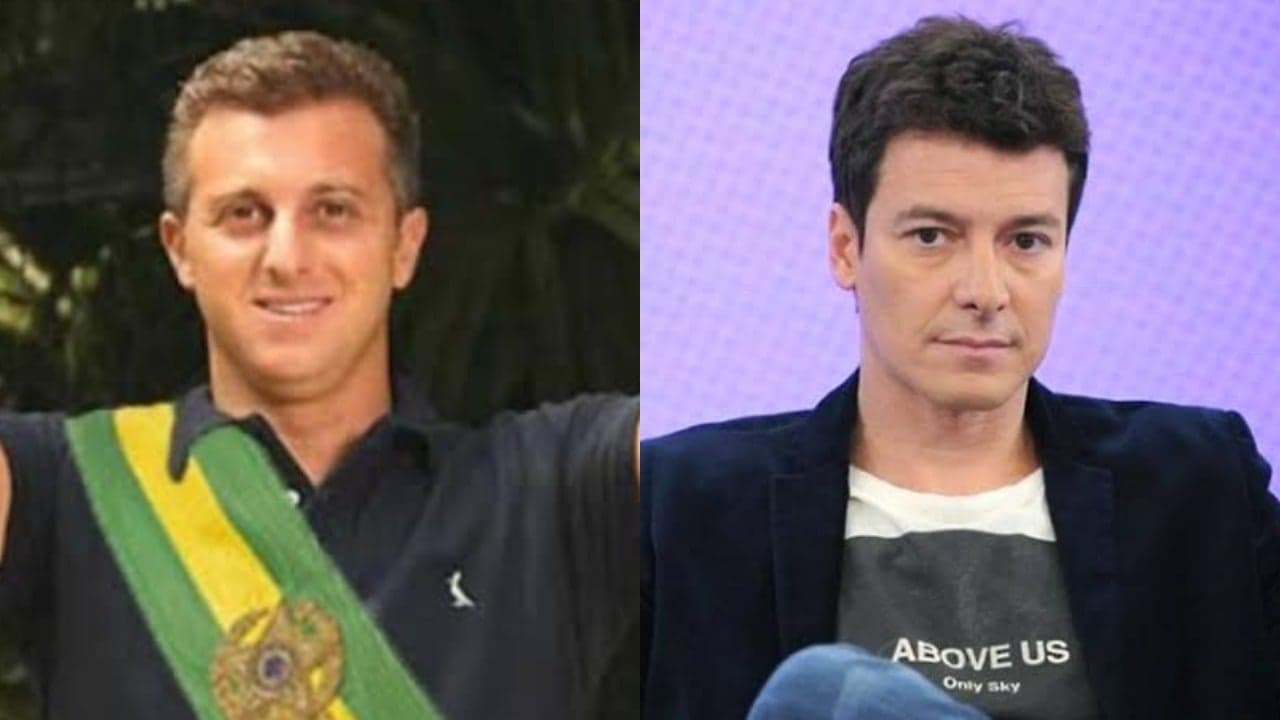 Luciano Huck e Rodrigo Faro (Foto: Reprodução/Record/Montagem TV Foco) Luciano Huck e Rodrigo Faro (Foto: Reprodução/Record/Montagem TV Foco)