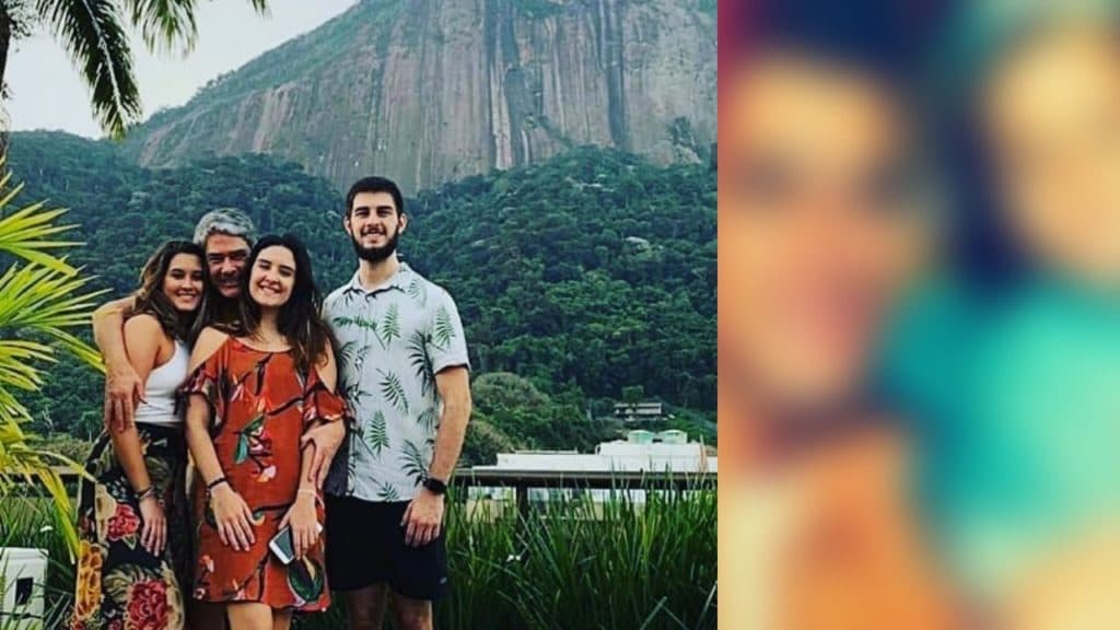 Fotos raras de William Bonner com as filhas são divulgadas e imagens mostram apresentador de forma nunca vista antes