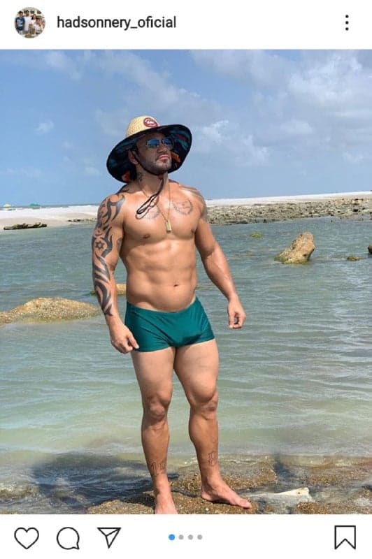 Hadson e sua 'mala' chamaram atenção dos telespectadores do BBB20 (Foto: Reprodução/ Instagram) Hadson e sua 'mala' chamaram atenção dos telespectadores do BBB20 (Foto: Reprodução/ Instagram)